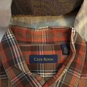 Club Room Multicolor Plaid Shirt